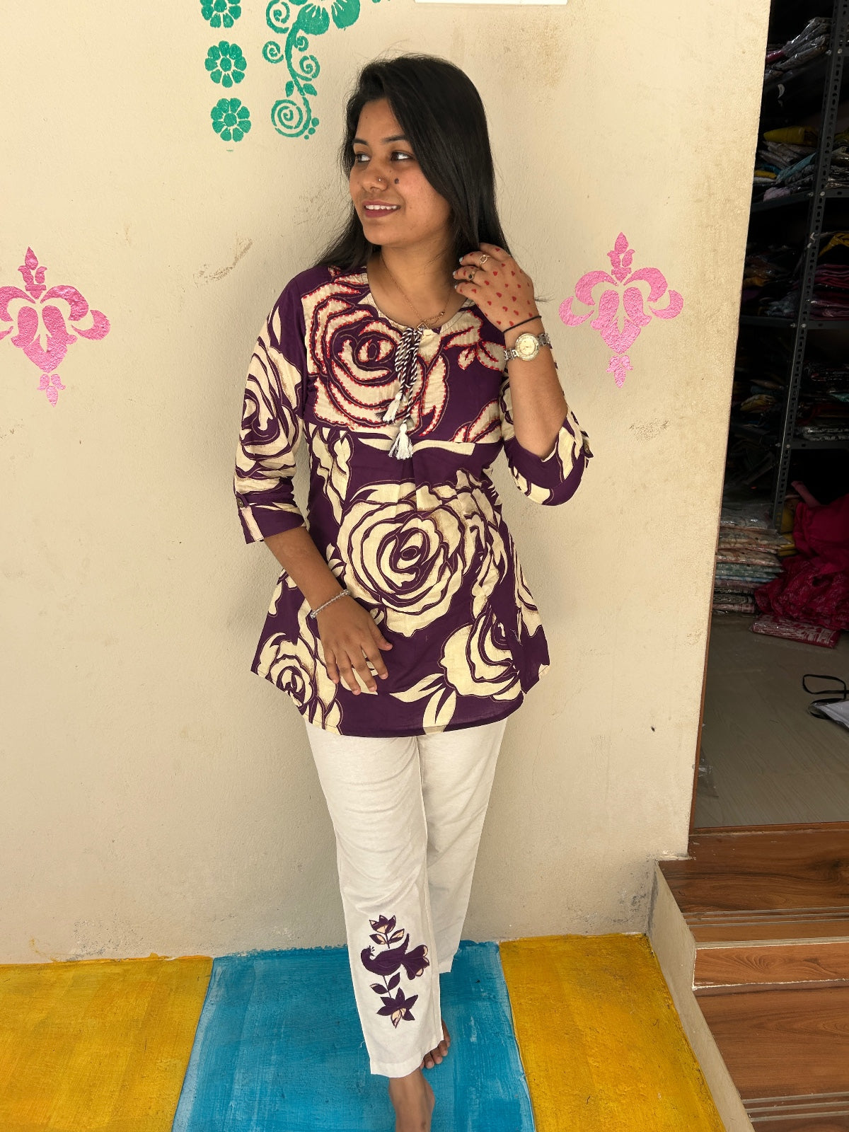 Cotton Co-ord Sets ( night suits )  NSC110