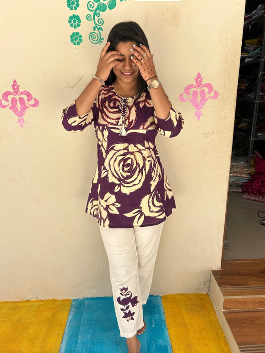 Cotton Co-ord Sets ( night suits )  NSC110