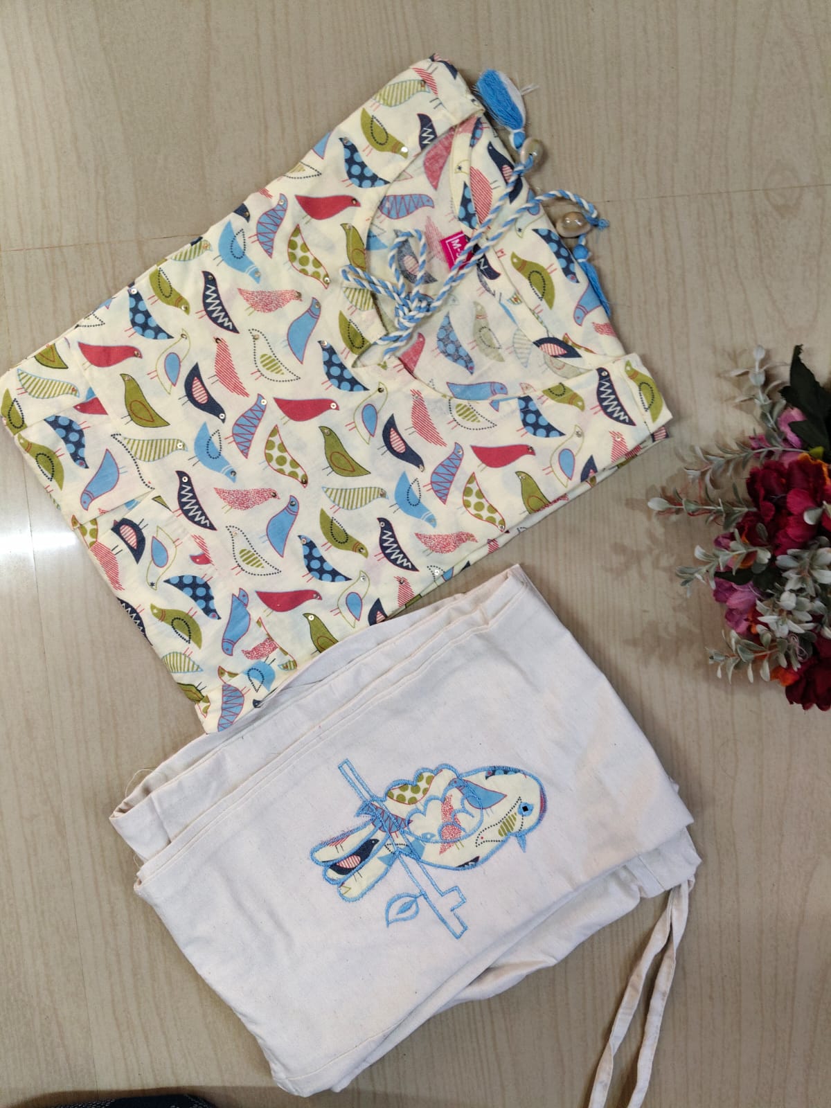 Cotton Co-ord Sets ( night suits )  NSC109