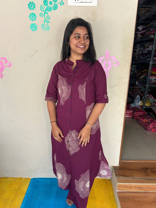 A-Line Cotton Kurti  AL194