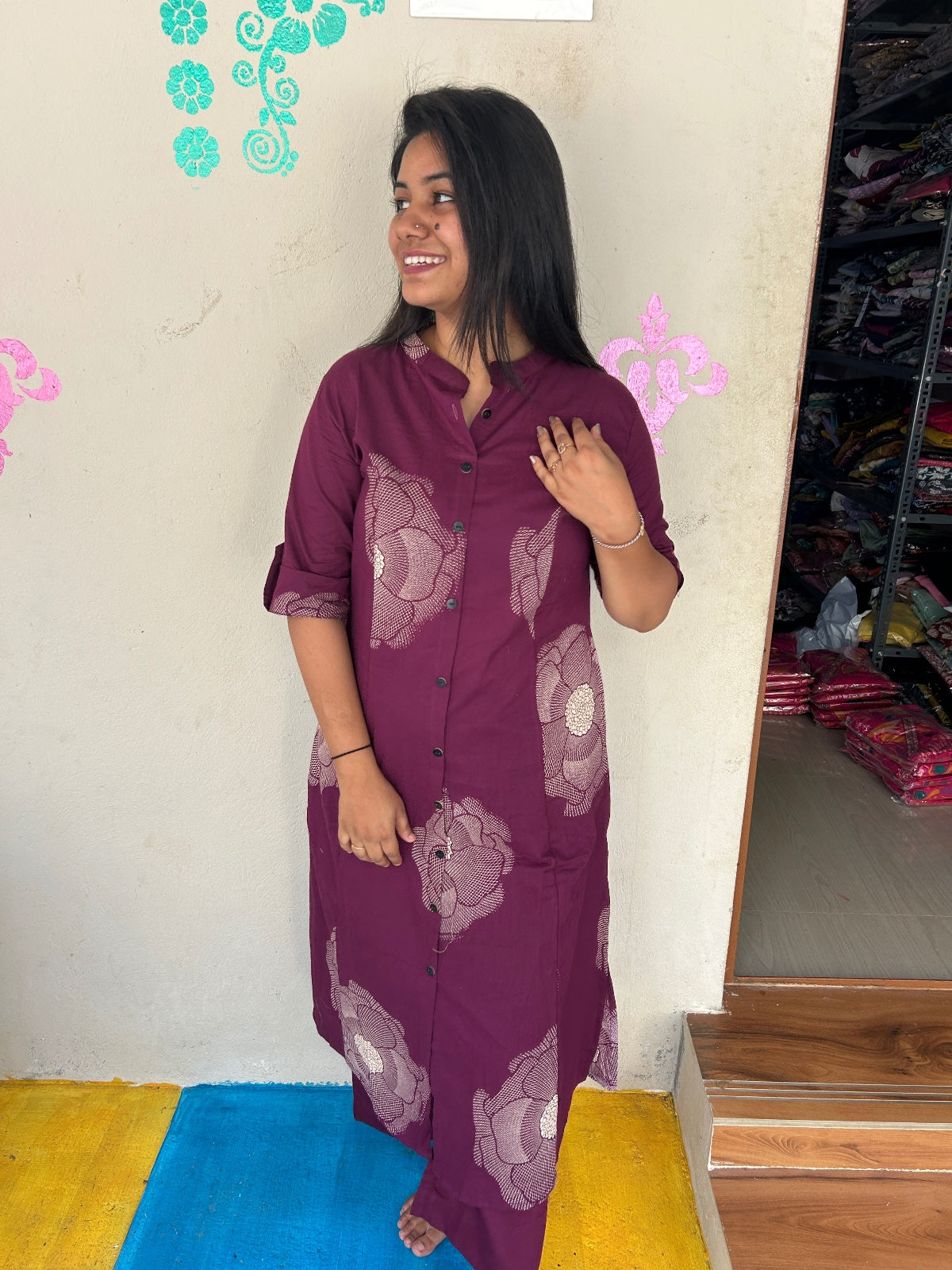 A-Line Cotton Kurti  AL194