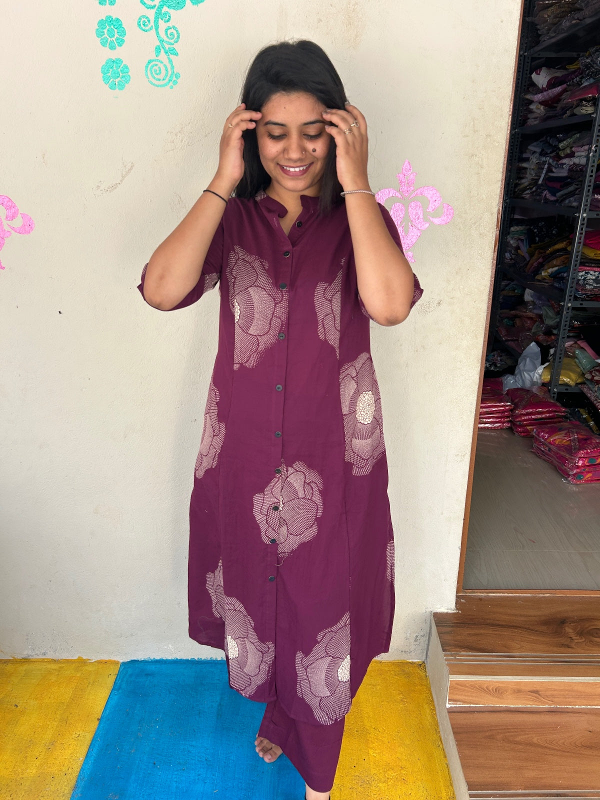 A-Line Cotton Kurti  AL194