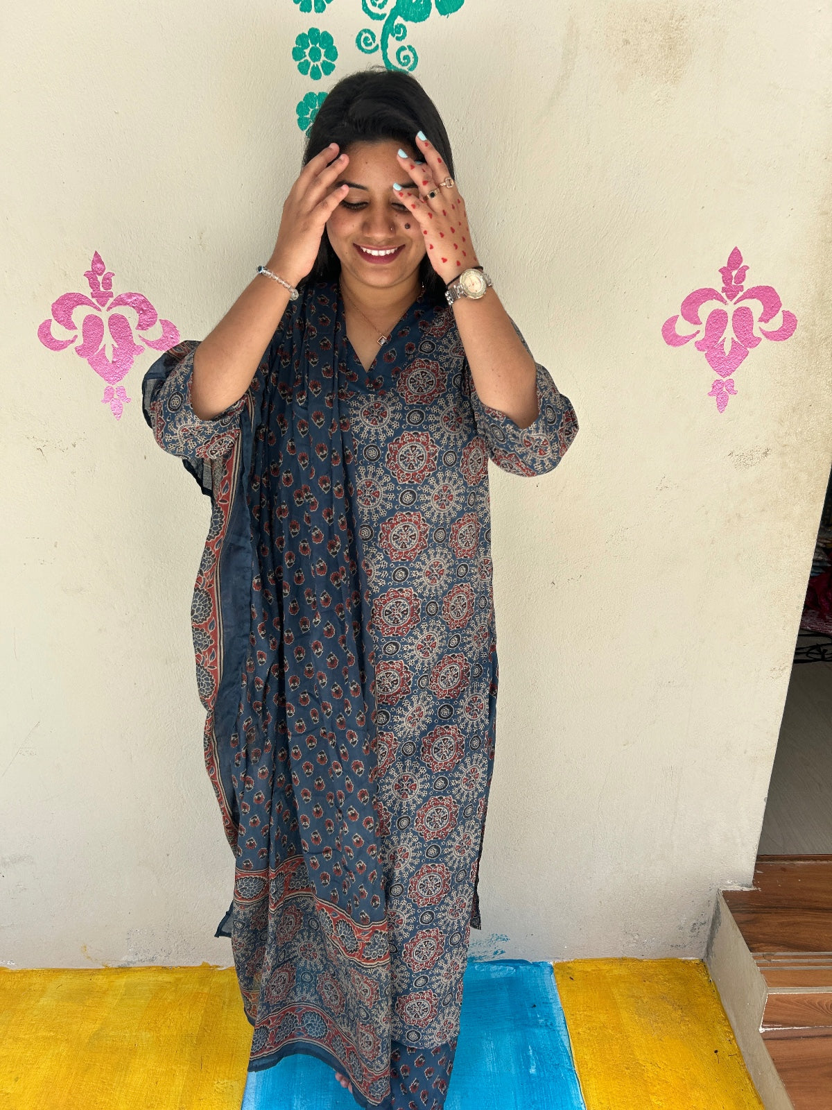 Petals Dupatta Sets - FDS52