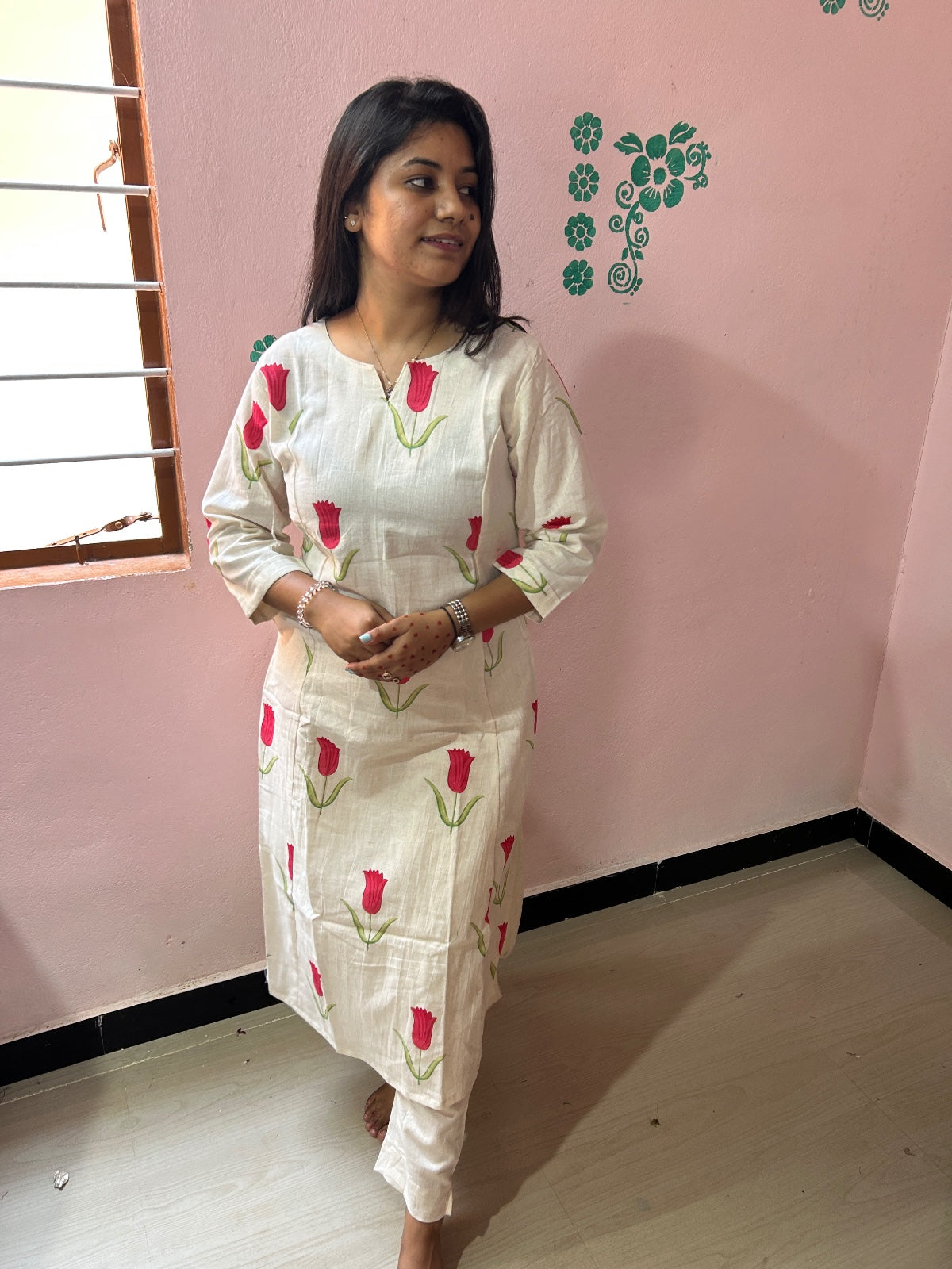 A-Line Cotton Kurti  AL195