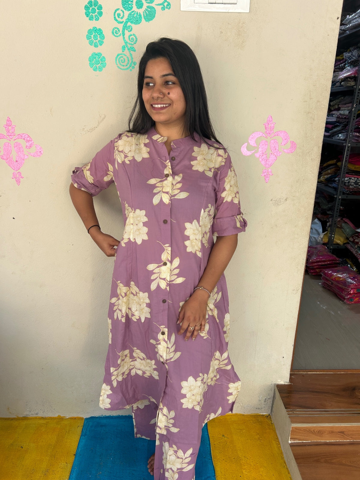 A-Line Cotton Kurti  AL322
