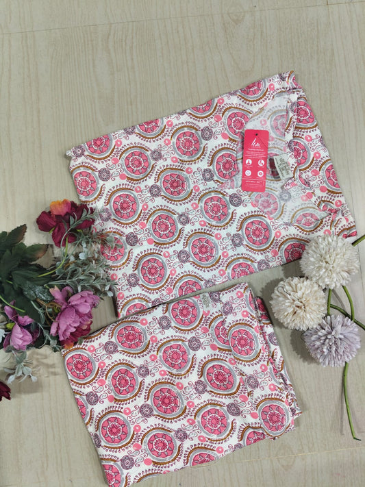 Cotton  Co-ord Sets ( night suits )  NSC131
