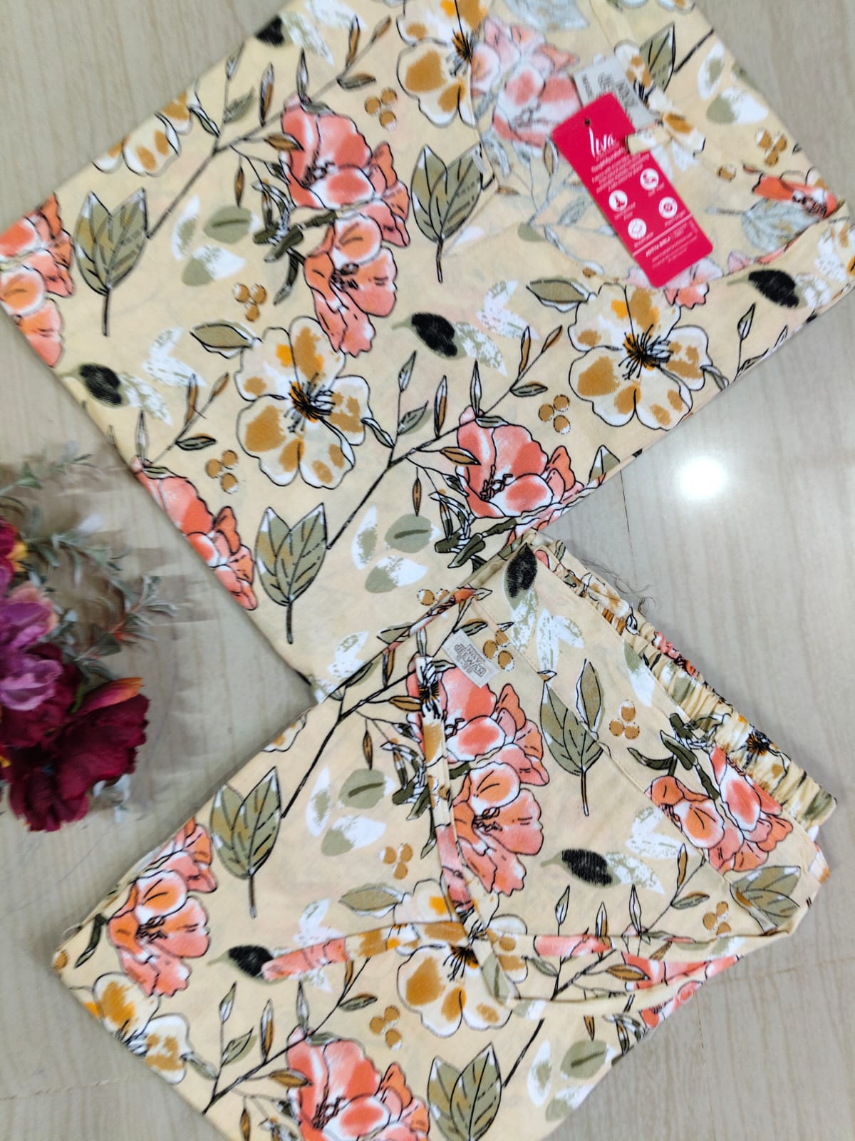 Cotton  Co-ord Sets ( night suits )  NSC153