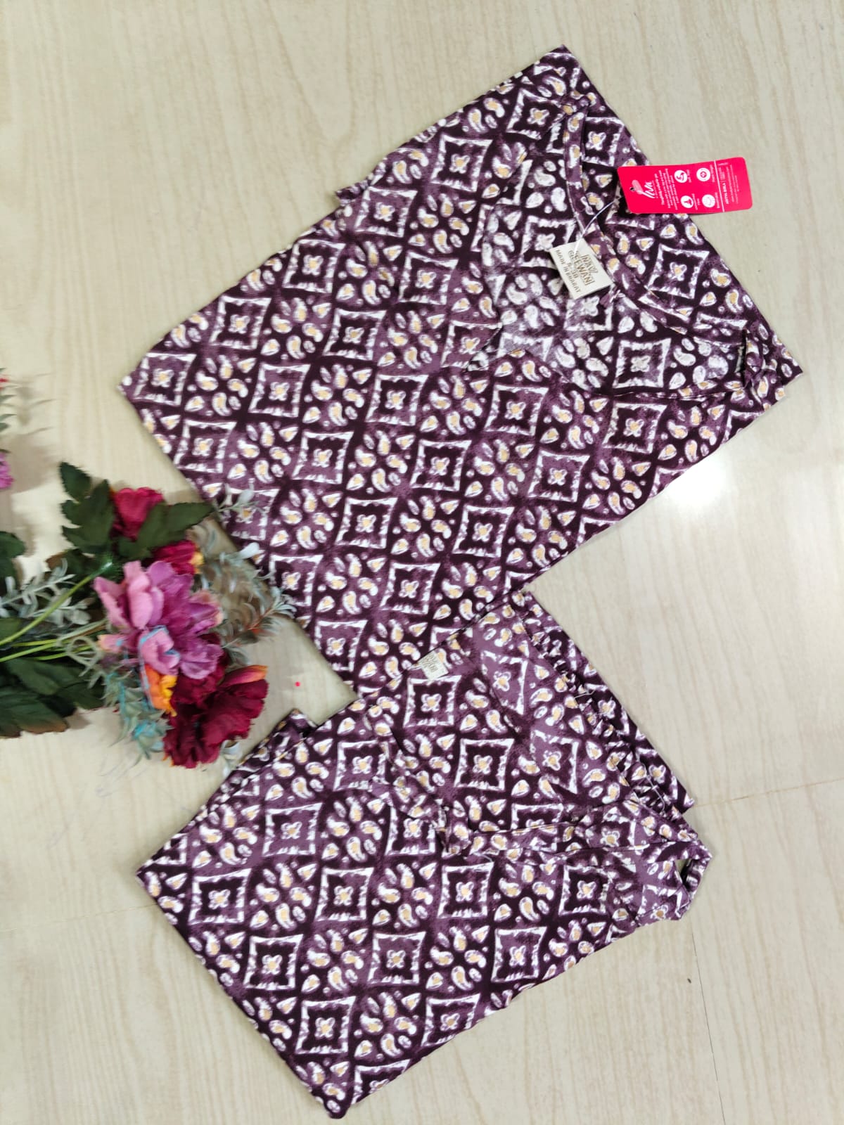 Cotton  Co-ord Sets ( night suits )  NSC156