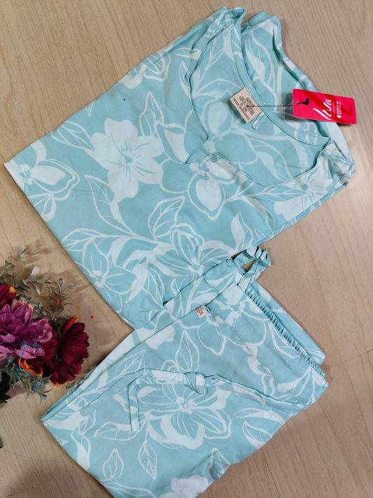 Cotton  Co-ord Sets ( night suits )  NSC158
