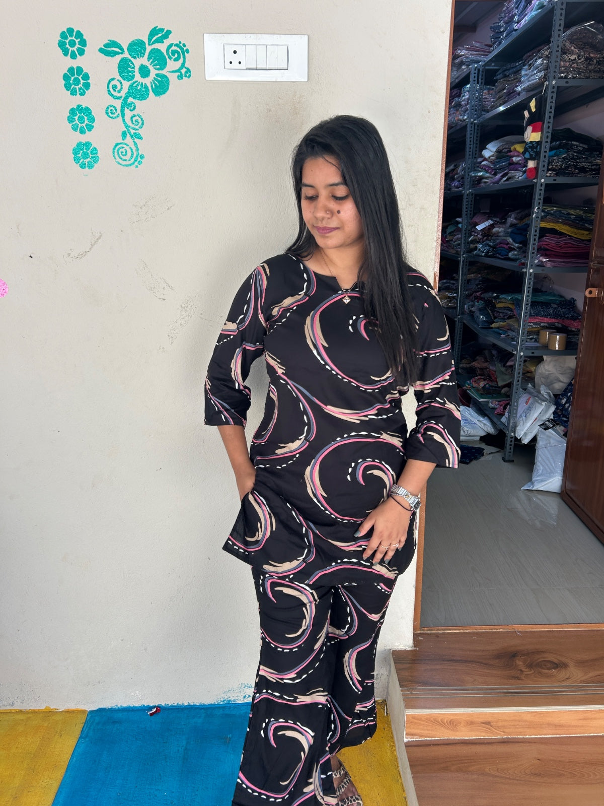 Cotton  Co-ord Sets ( night suits )  NSC163