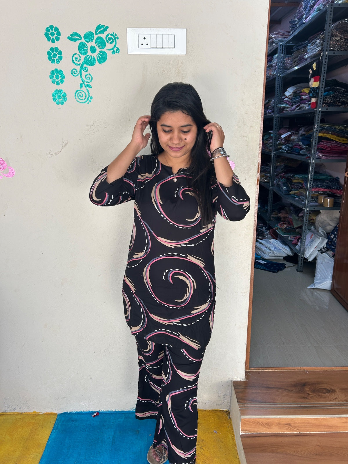 Cotton  Co-ord Sets ( night suits )  NSC163