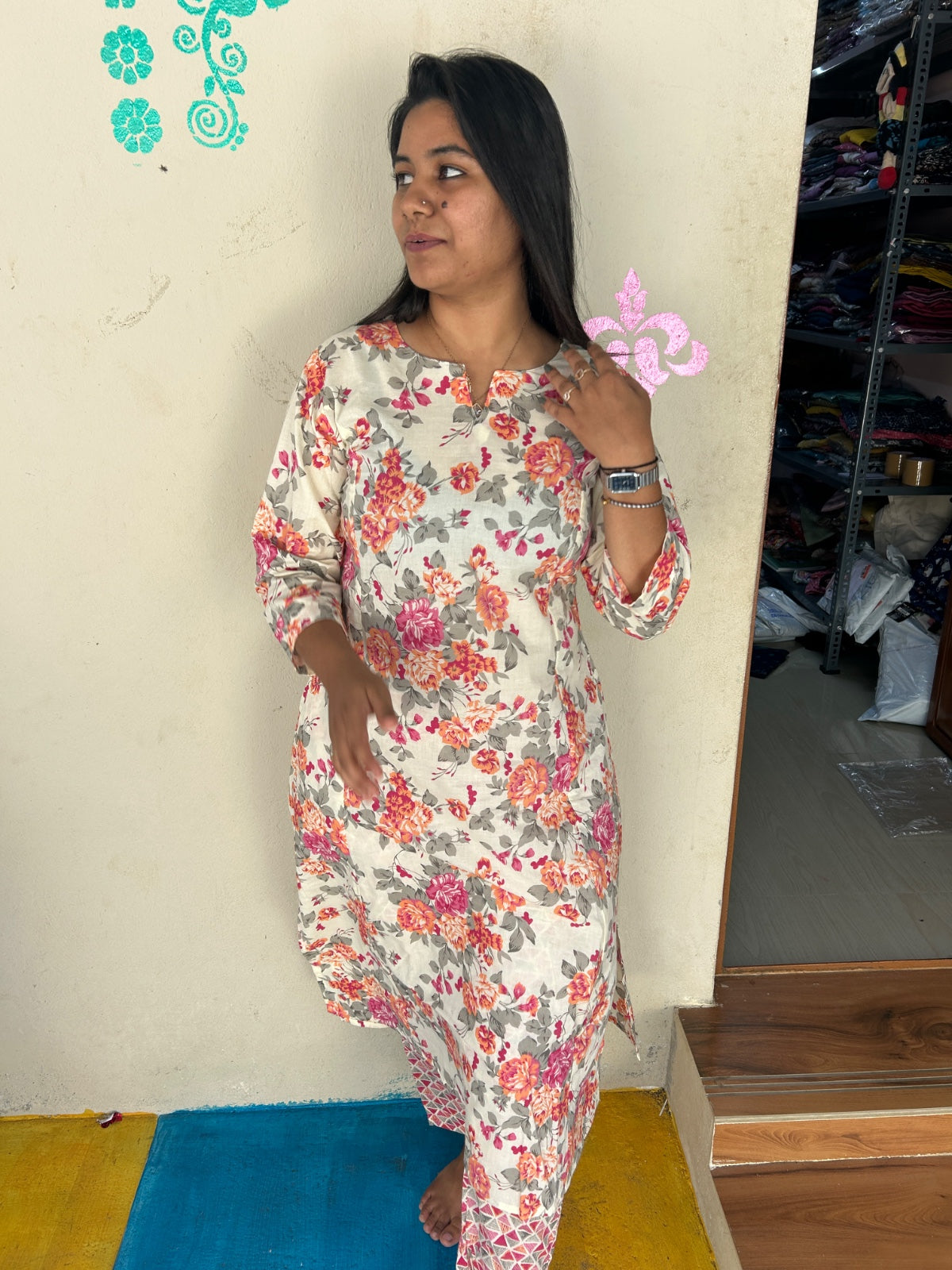 A-Line Cotton Kurti  AL220