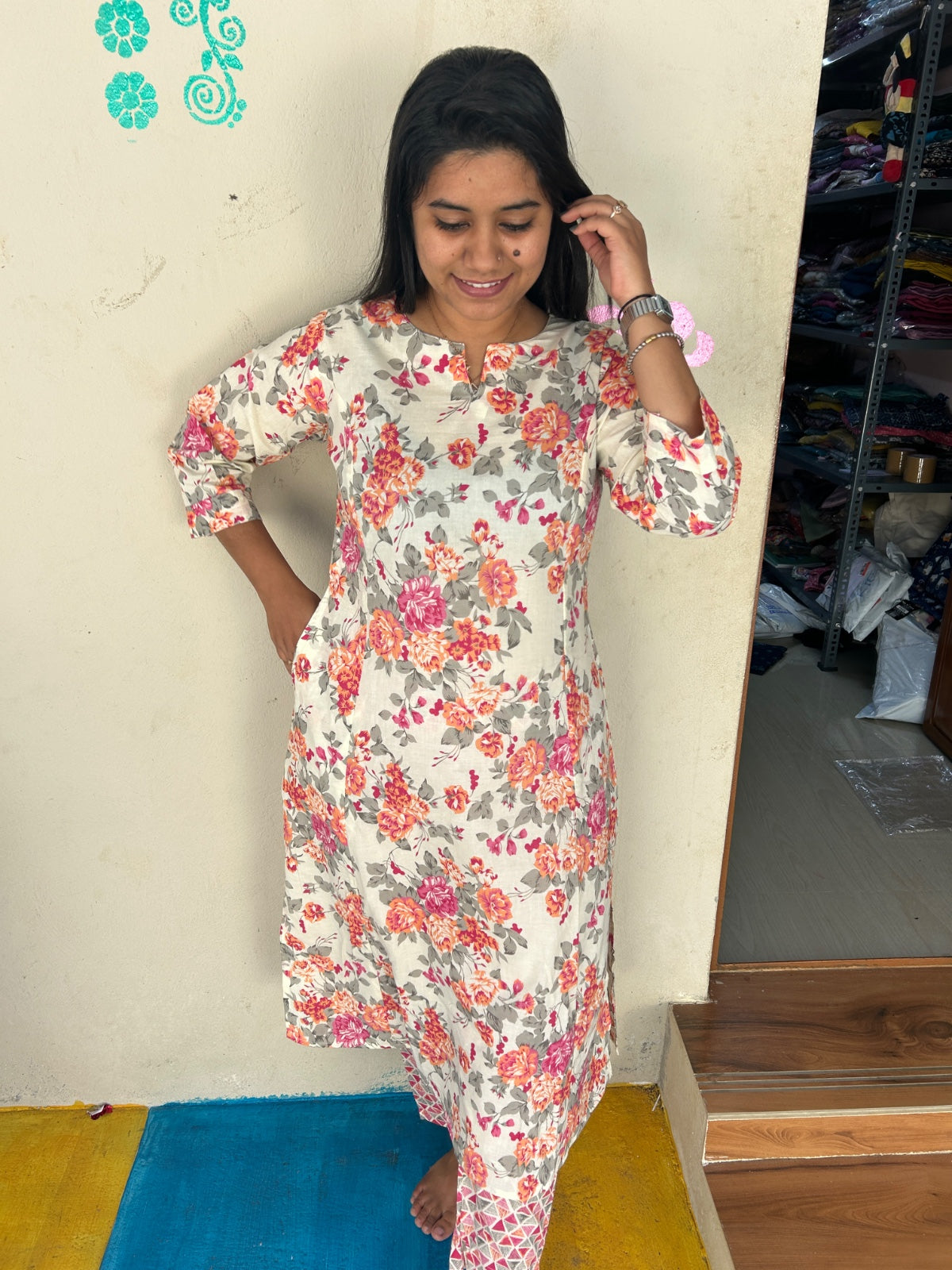 A-Line Cotton Kurti  AL220