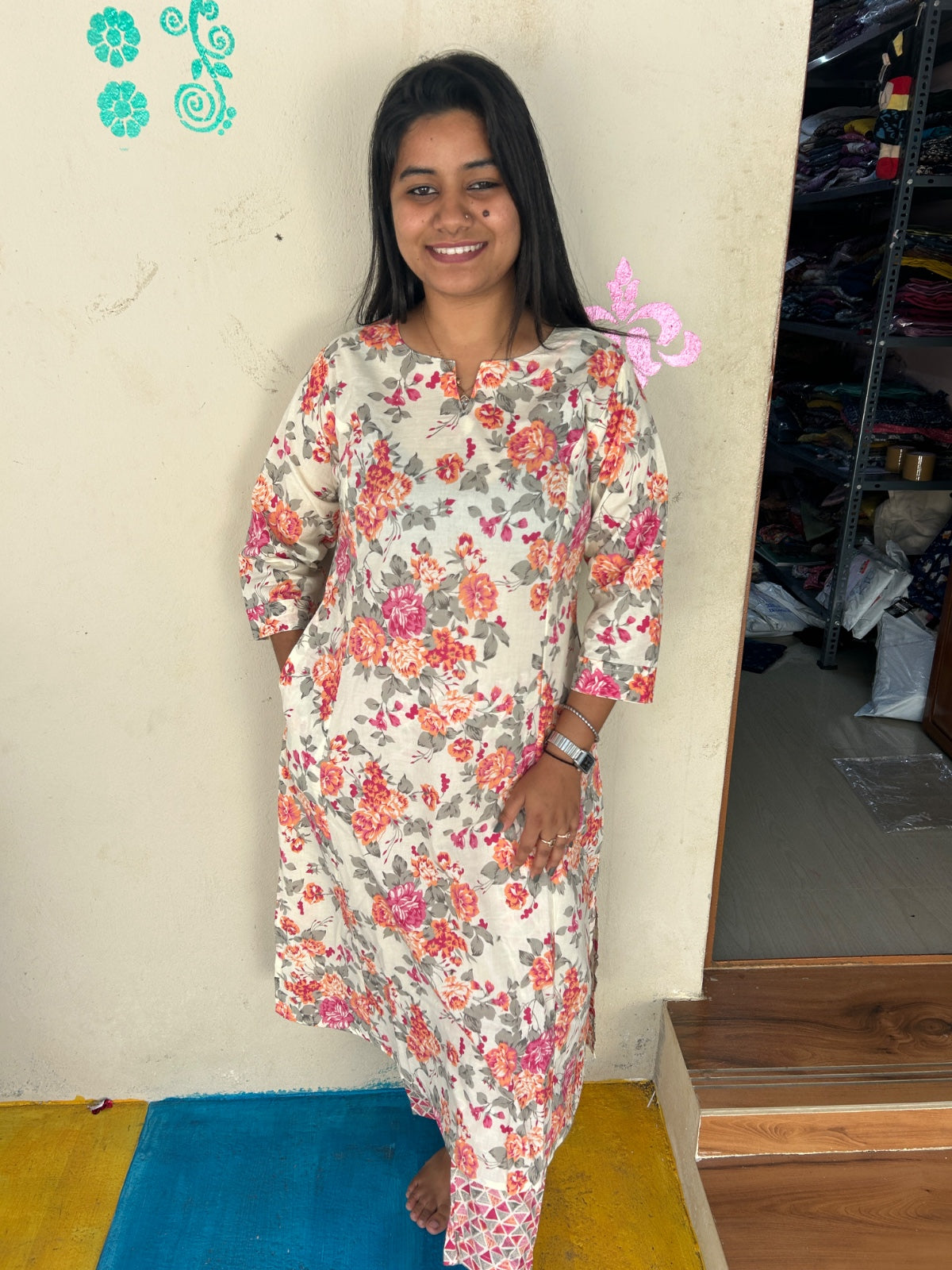 A-Line Cotton Kurti  AL220