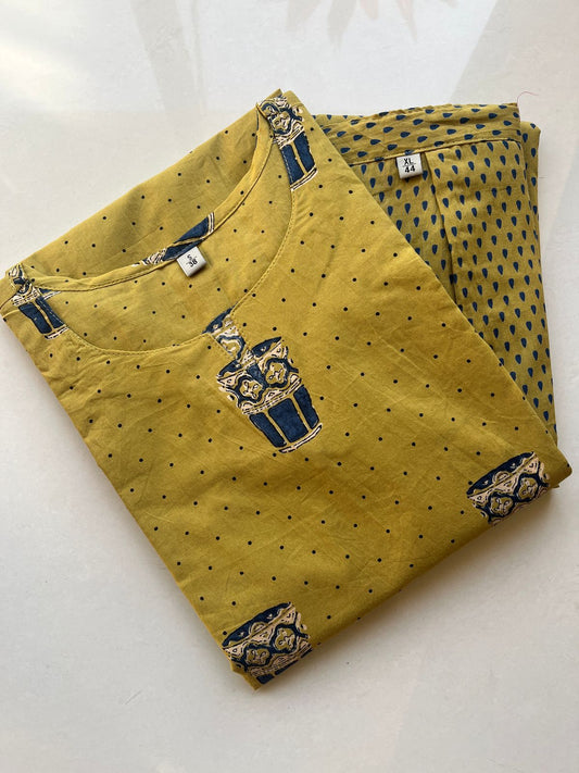 A-Line Cotton Kurti  AL217