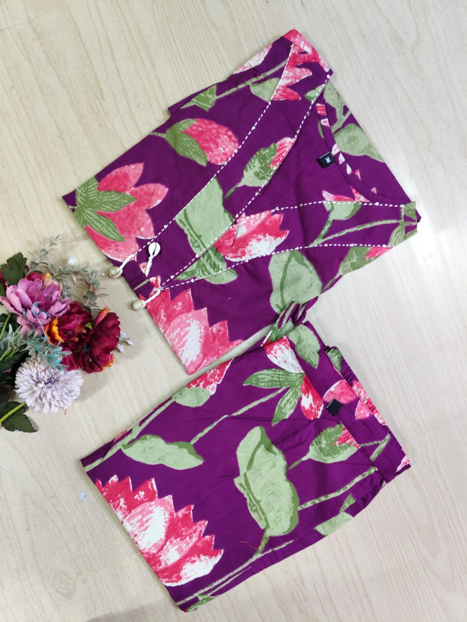 Cotton  Co-ord Sets ( night suits )  NSC171