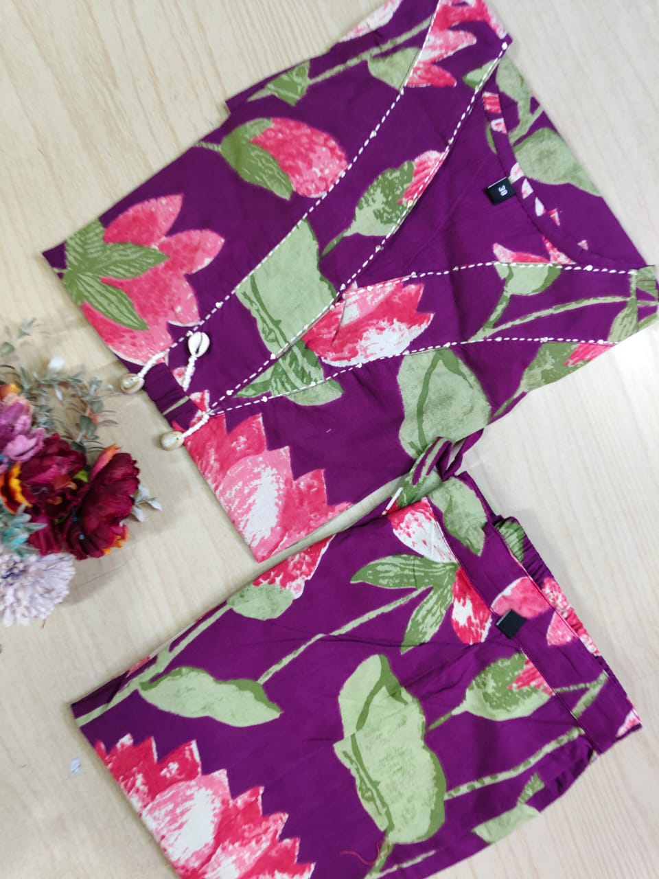 Cotton  Co-ord Sets ( night suits )  NSC171