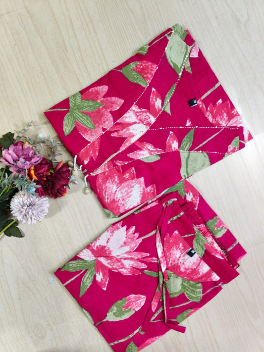 Cotton  Co-ord Sets ( night suits )  NSC172