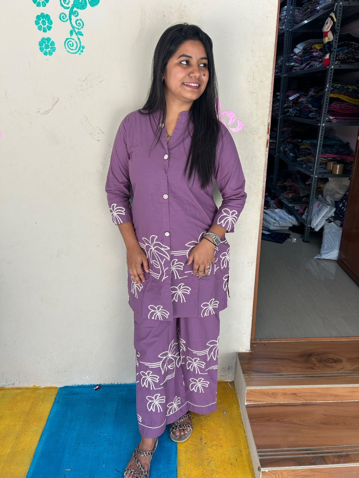 Cotton  Co-ord Sets ( night suits )  NSC178