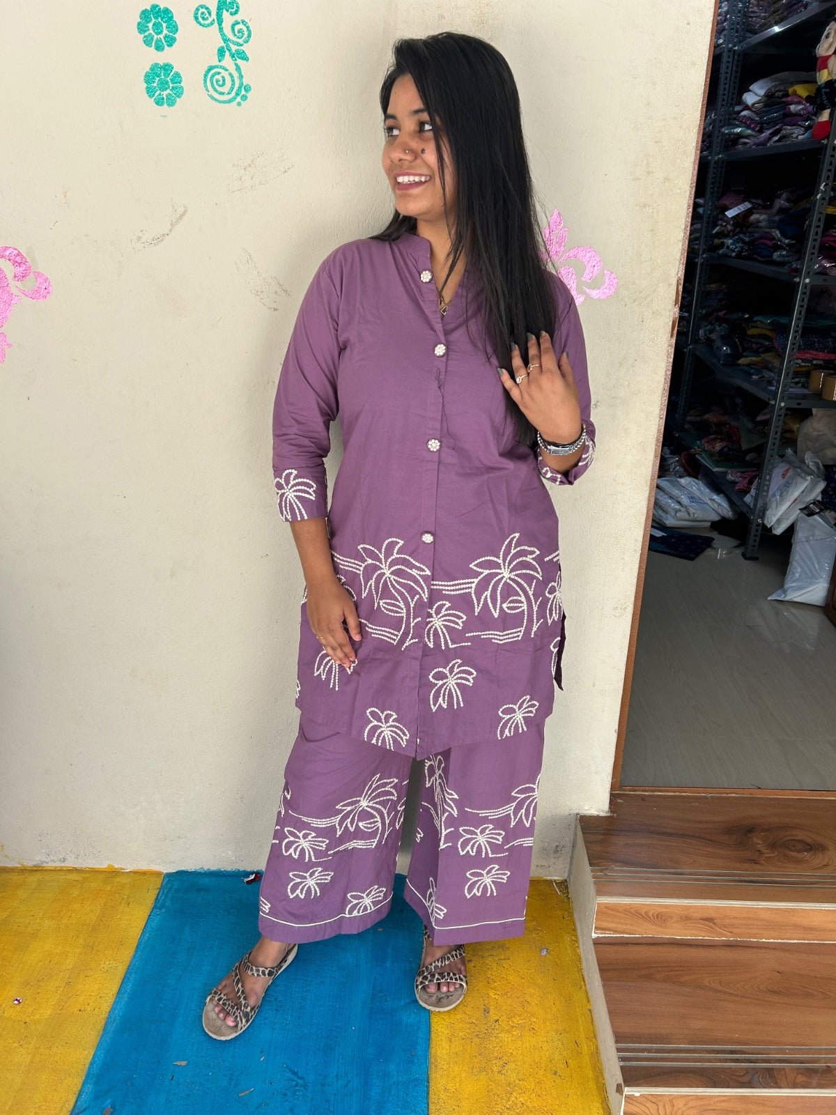 Cotton  Co-ord Sets ( night suits )  NSC178