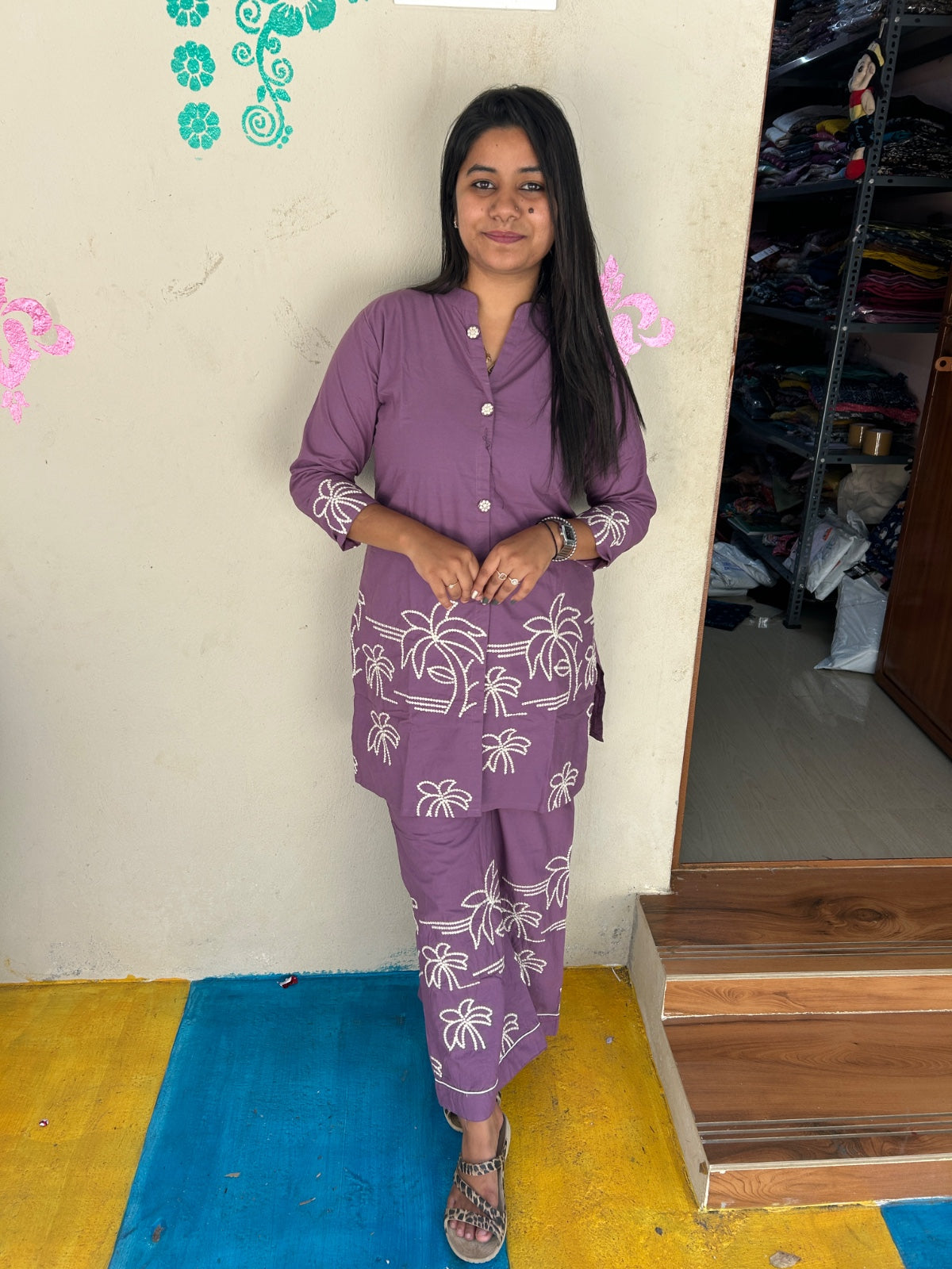 Cotton  Co-ord Sets ( night suits )  NSC178
