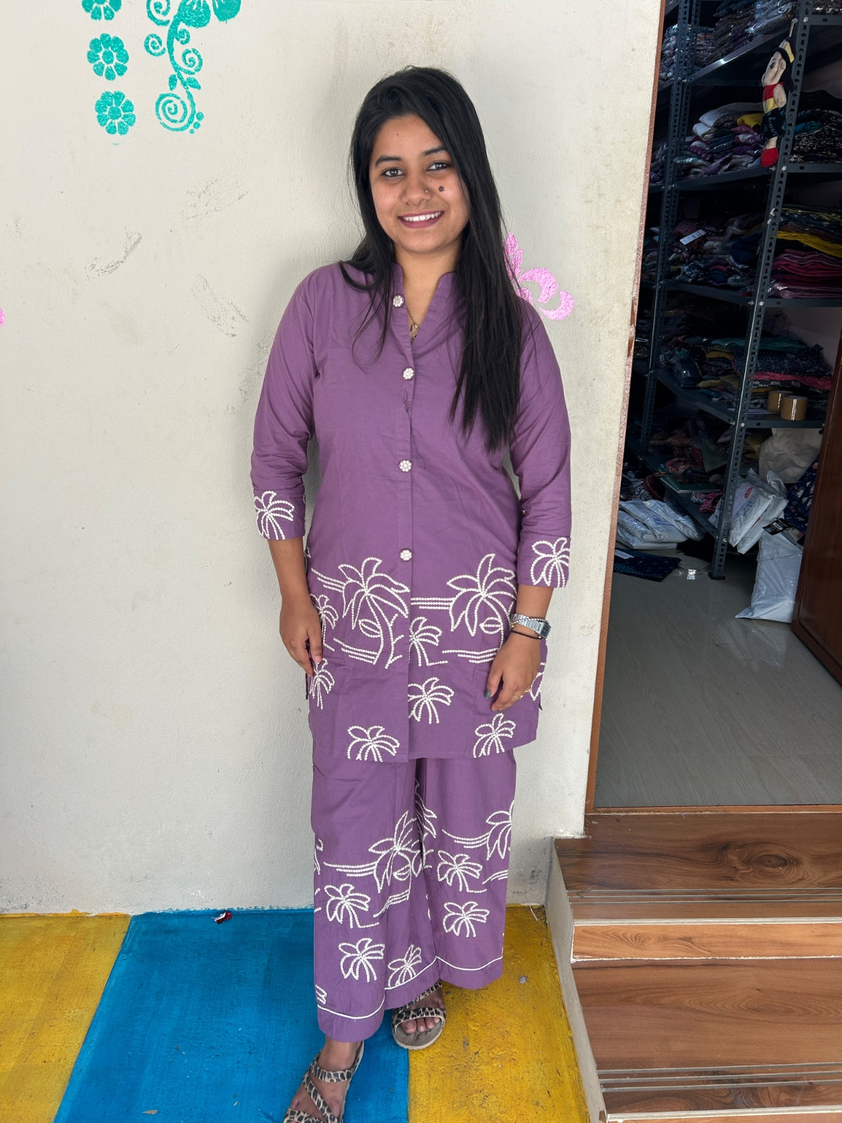 Cotton  Co-ord Sets ( night suits )  NSC178