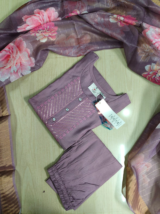 Perimum Vetican Silk Kurti - VSK51