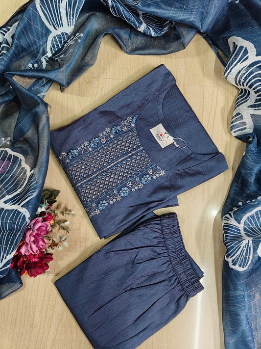 Perimum Vetican Silk Kurti - VSK55