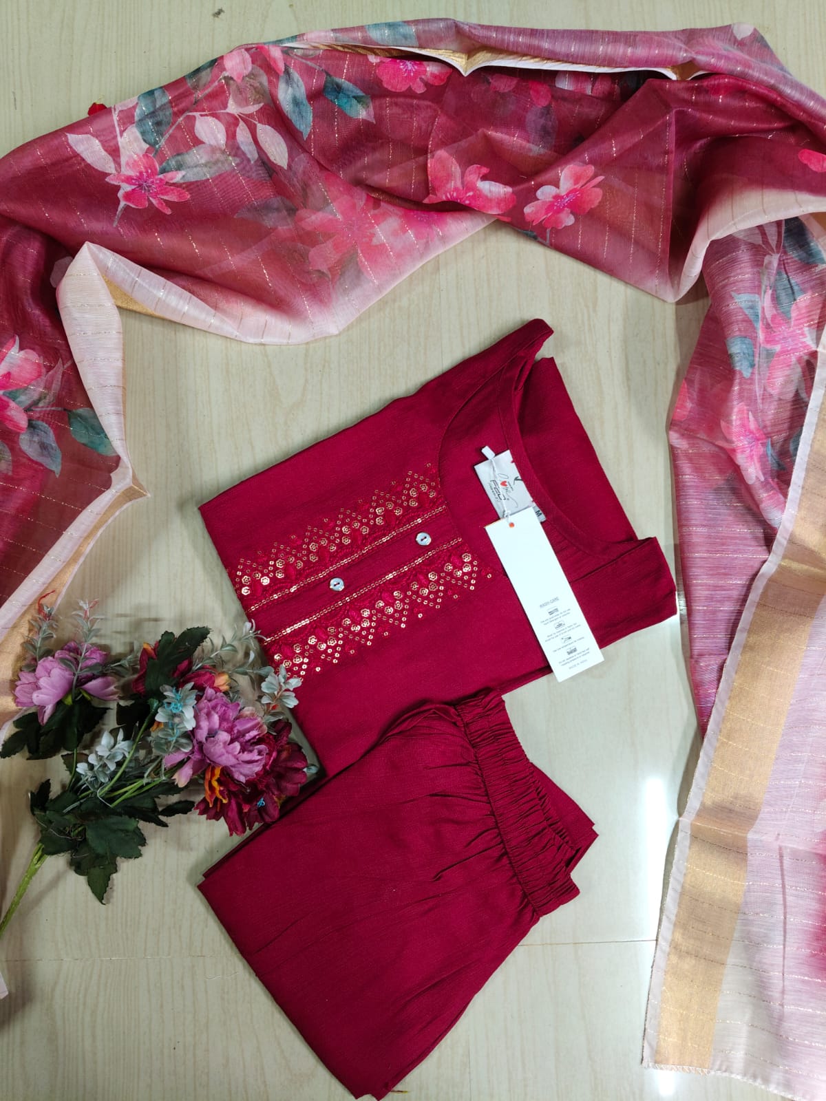 Perimum Vetican Silk Kurti - VSK56