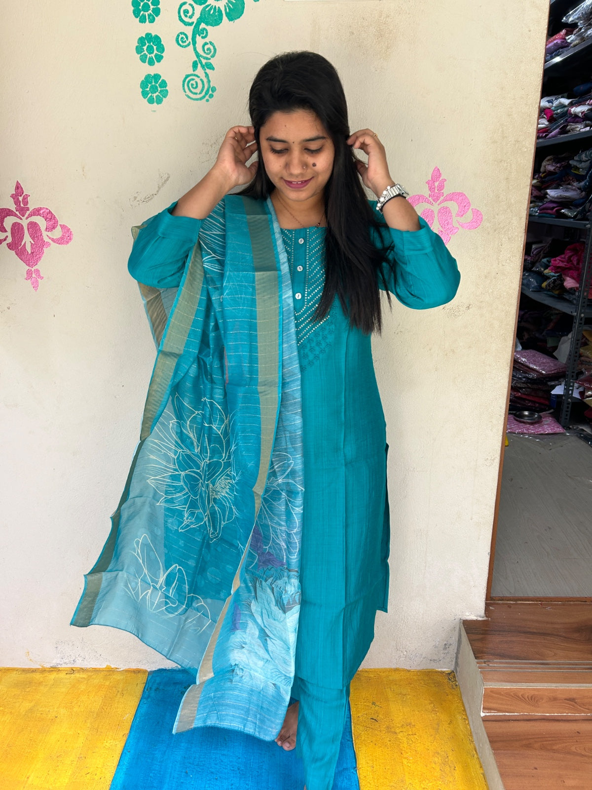 Perimum Vetican Silk Kurti - VSK53