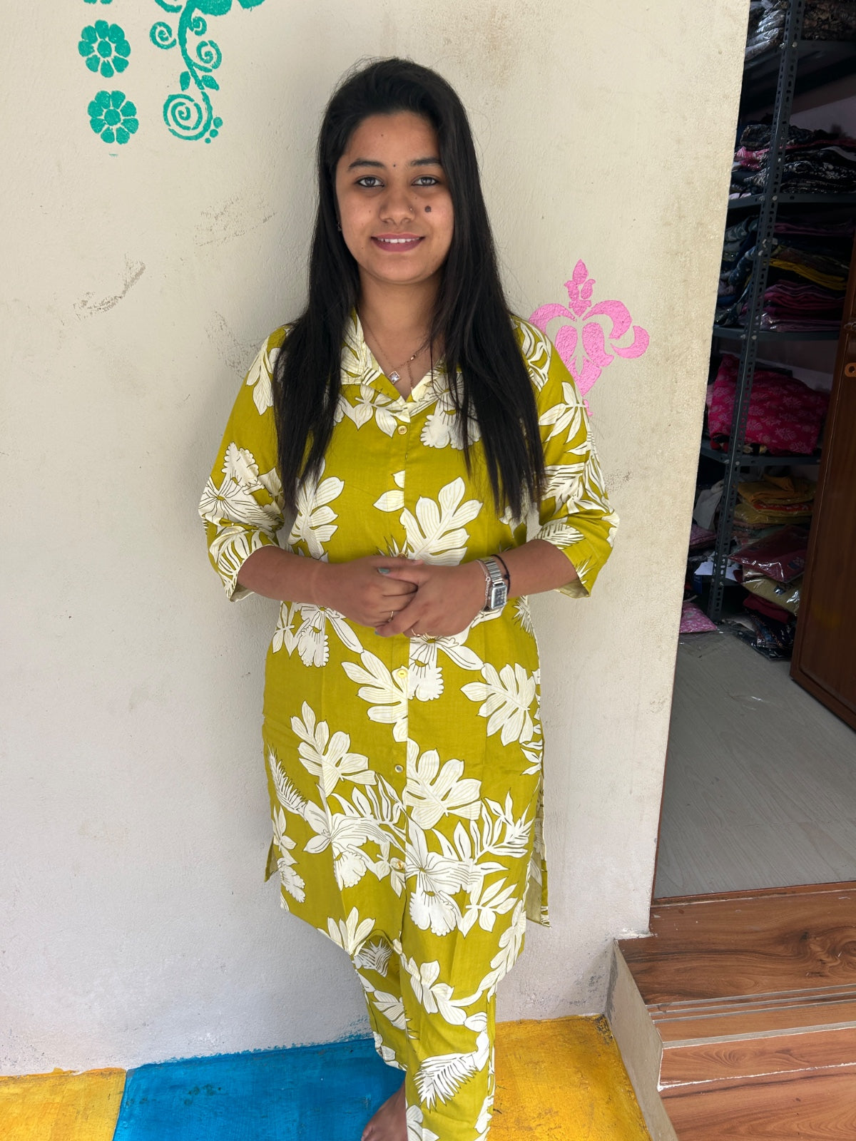 Cotton Capsule Kurti - PK095