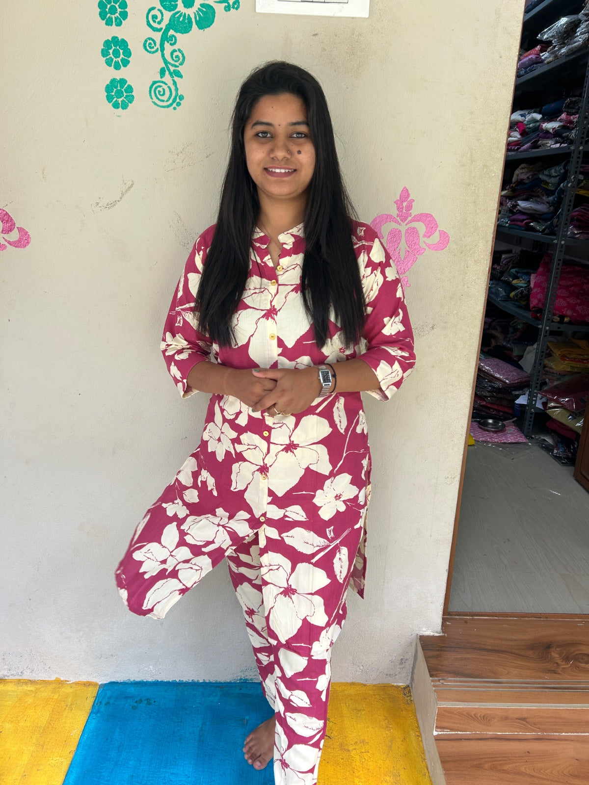 Cotton Capsule Kurti - PK092