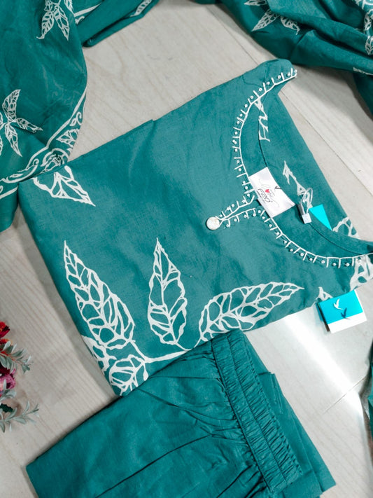 Budgeted Cotton 3 Piece Set - BC38