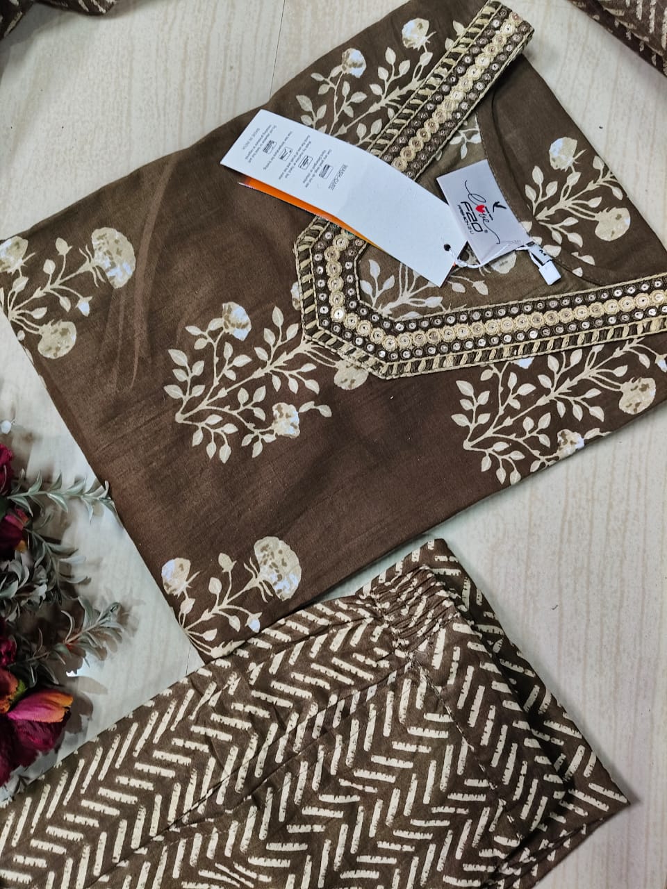Budgeted Cotton 3 Piece Set - BC41