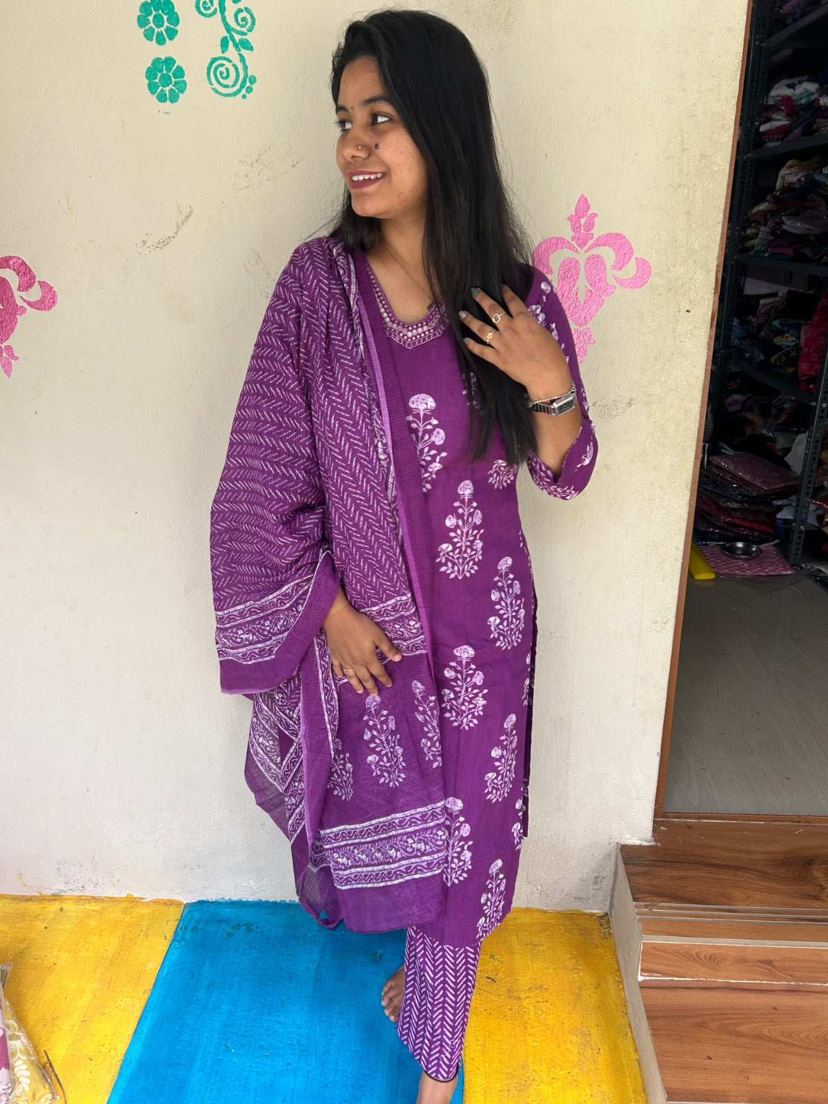 Budgeted Cotton 3 Piece Set - BC39