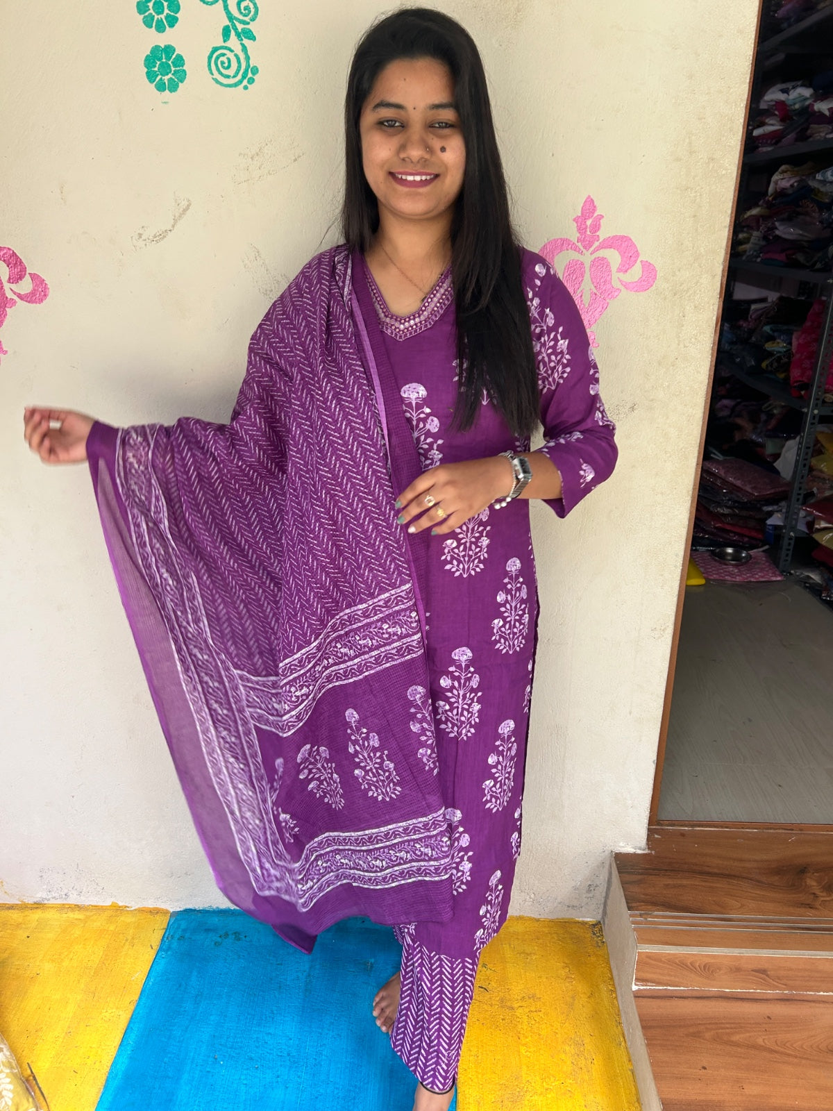 Budgeted Cotton 3 Piece Set - BC39