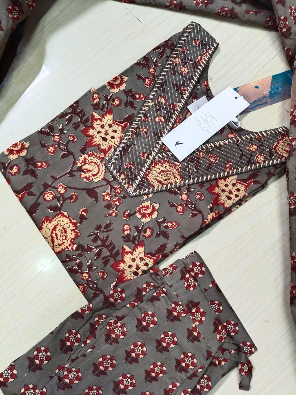 Budgeted Cotton 3 Piece Set - BC53