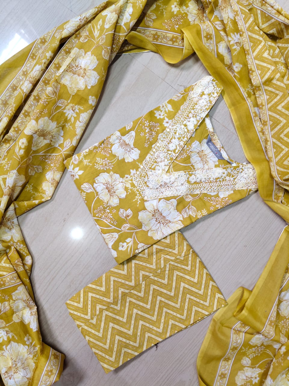 Budgeted Cotton 3 Piece Set - BC50