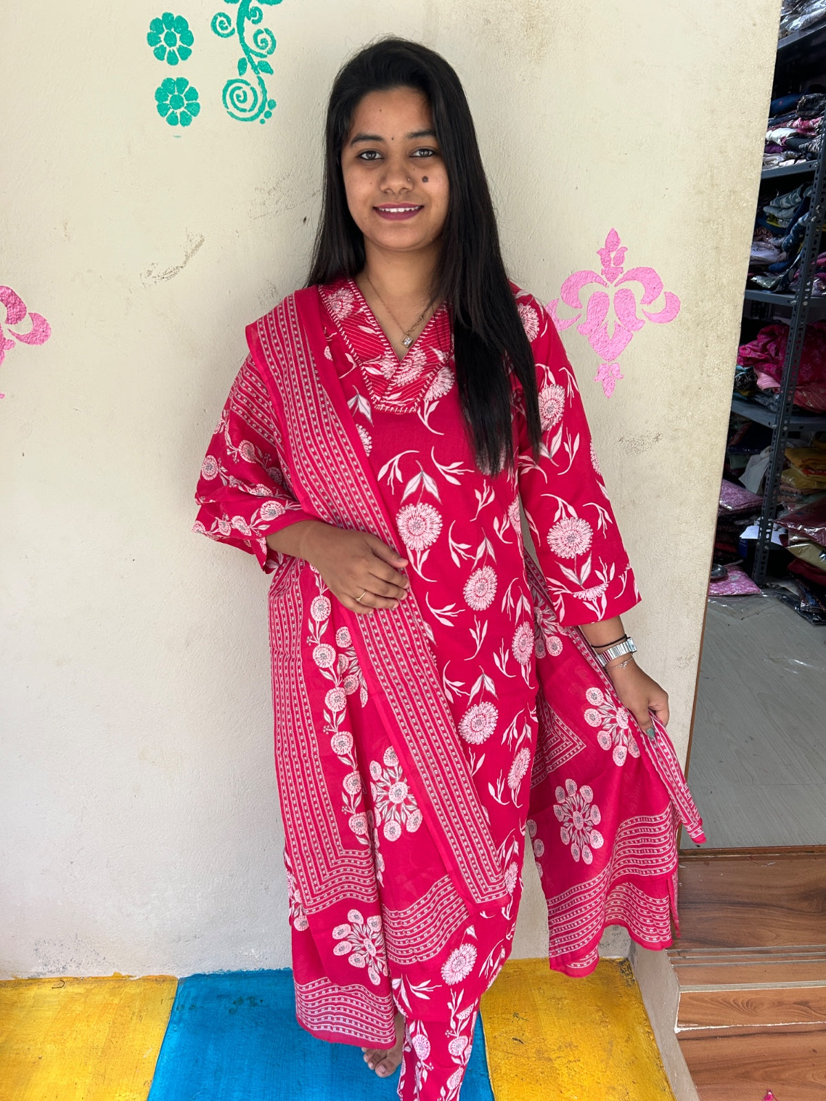 Budgeted Cotton 3 Piece Set - BC44