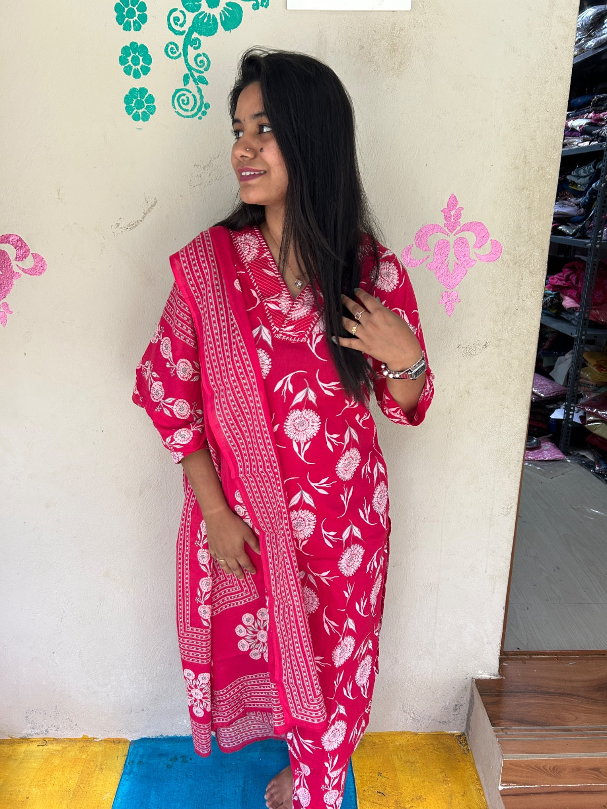 Budgeted Cotton 3 Piece Set - BC44