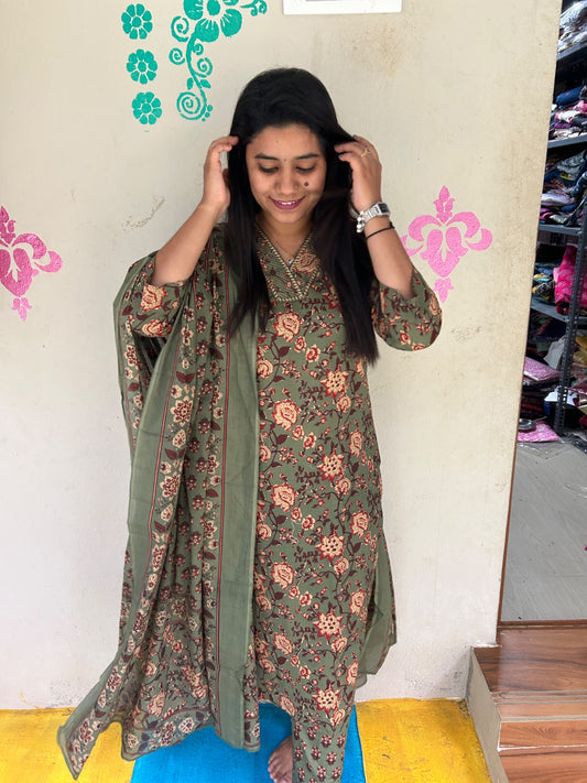 Budgeted Cotton 3 Piece Set - BC45