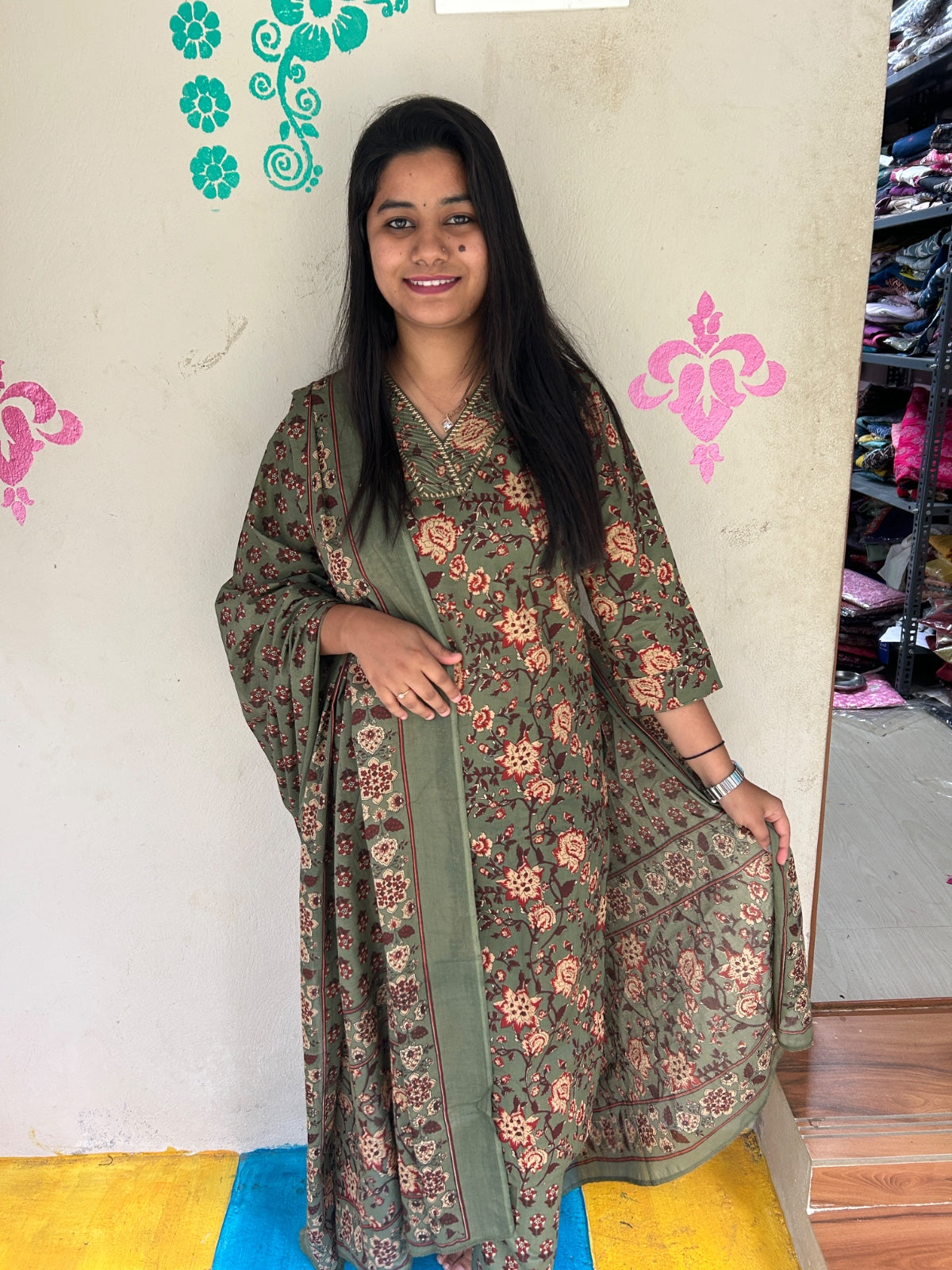 Budgeted Cotton 3 Piece Set - BC45