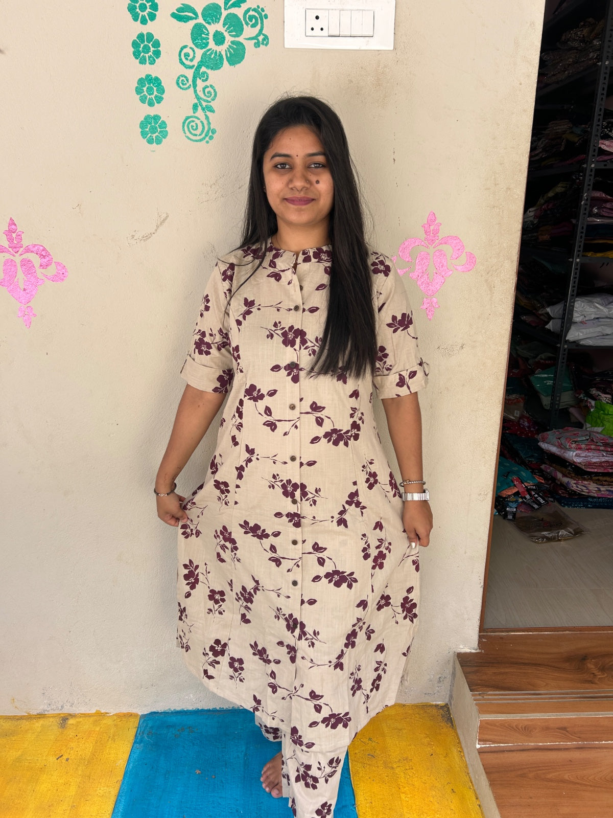 A-Line Cotton Kurti  AL233