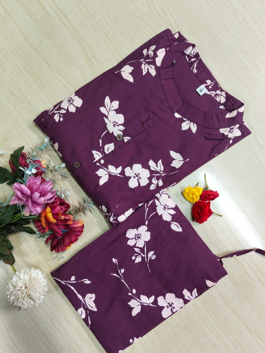 A-Line Cotton Kurti  AL235