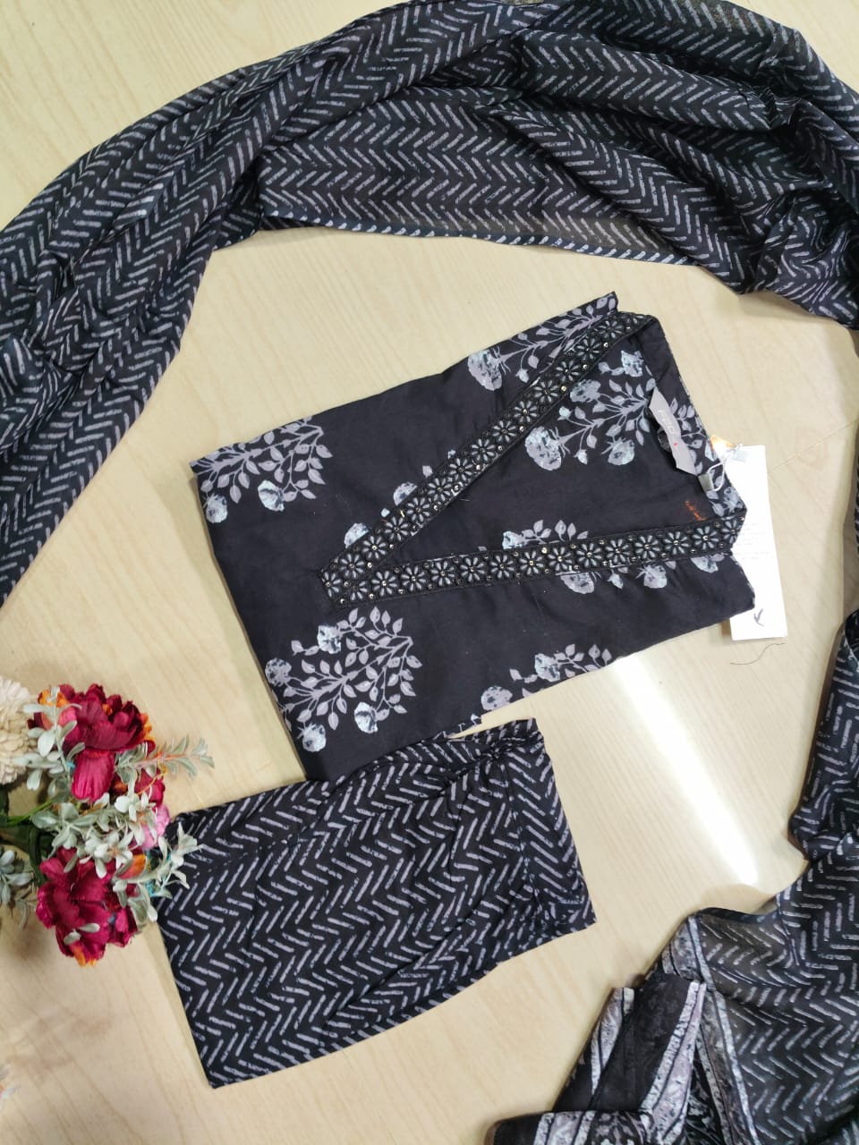 Budgeted Cotton 3 Piece Set - BC61