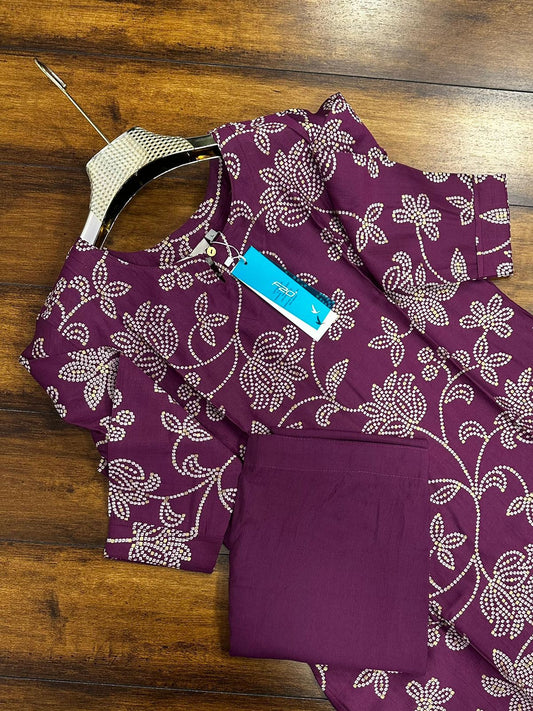 Vertican Silk Kurti - VS54