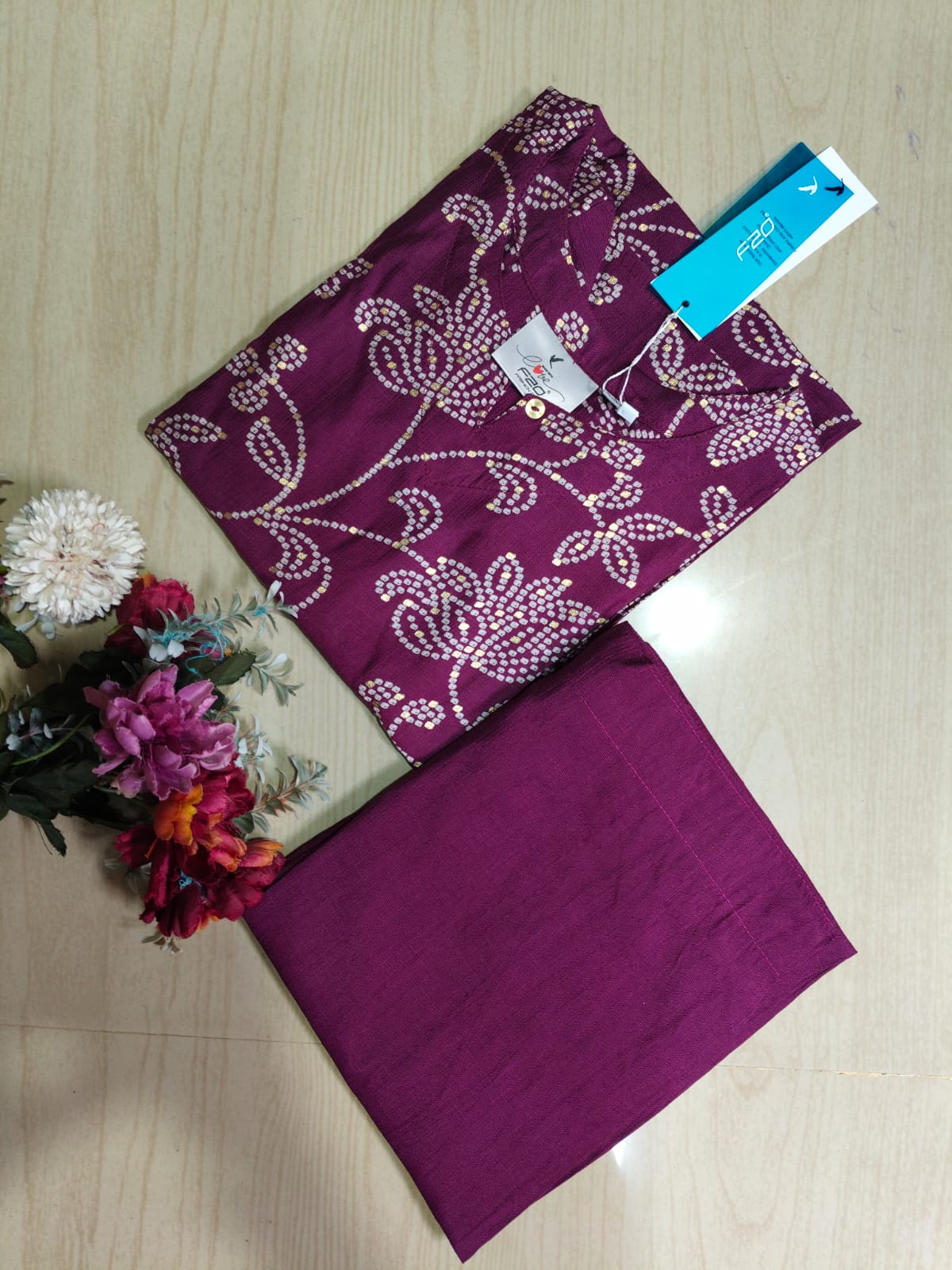 Vertican Silk Kurti - VS54