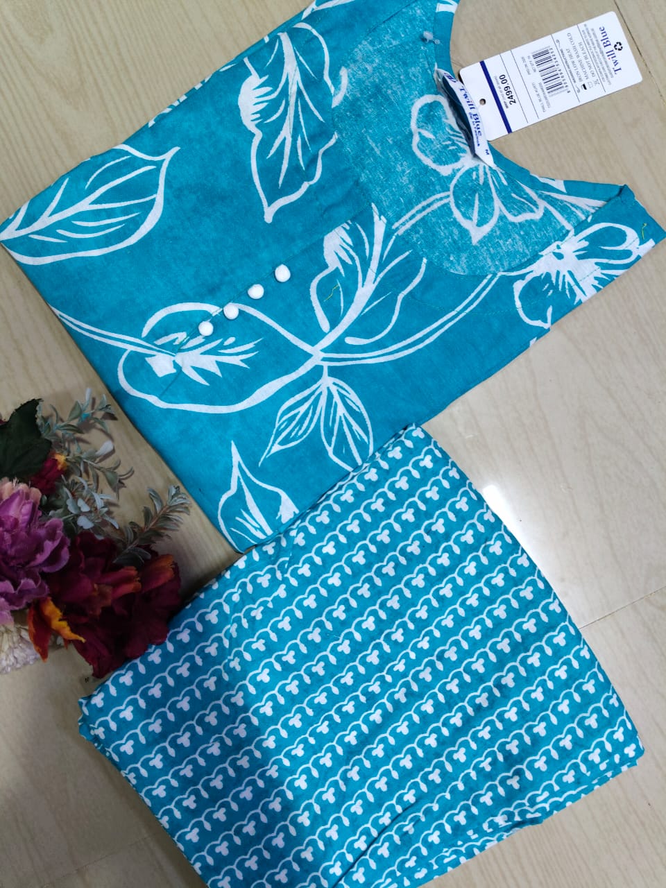 Cotton Capsule Kurti - PK124