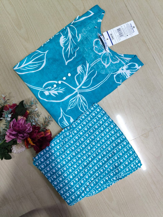 Cotton Capsule Kurti - PK124