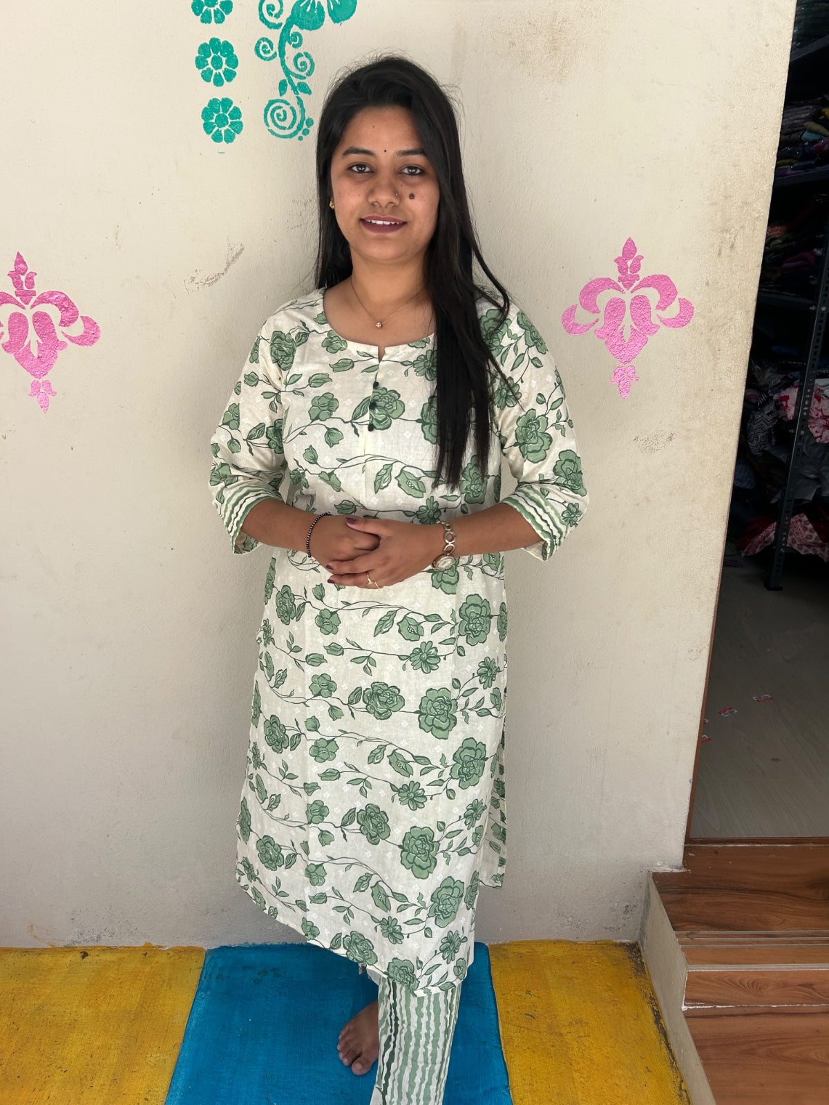Cotton Capsule Kurti - PK107